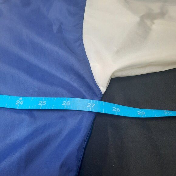 Vintage 90s JCPenney USA Olympics Windbreaker Jacket Adult Size Large Nylon Blue - Picture 5 of 8